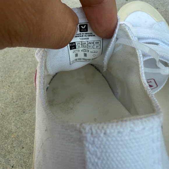 Veja kids logo strap sneakers - Picture 4 of 6